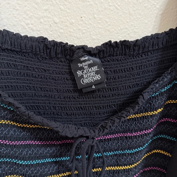 The Nightmare Before Christmas Jack & Sally Long-Sleeve Midi Dress size 4x - Picture 7 of 7